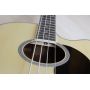 Custom 4 String 43 Inch Acoustic Electric Bass Guitar Cutaway Body 21 Frets High Gloss with Pickup and Trussrod