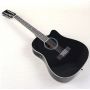 Custom All Solid Wood 41 Inch Acoustic Guitar High Gloss Folk Guitar with Armrest