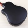 OEM Guitar Popular Model Spruce Wood Acoustic Electric Guitar 6 Strings Ovation Style 41 Inch Cutaway Design Folk Guitar