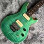 Custom Flamed Maple Top PR Style Electric Guitar Accept Guitar, Amp, Pedal, etc OEM