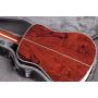 OEM D45 Style Quality Folk Cocobolo Guitar All Solid Wood Spruce Indian Rosewood Acoustic Guitar