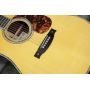 Custom Engelmann spruce body Indian rosewood back side 41 inch acoustic electric guitar D42-Style abalone top purfling and rosette