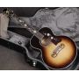 Custom Flamed Maple Back Side SJ200AA Acoustic Guitar Parlor 38 Inch Sunset All Solid Folk Classic Acoustic Guitar