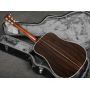 Custom Grand Solid Cocobolo Back Side Acoustic Guitar Handmade Quality OEM 41 Inch Aged Adirondack Spruce Classic Folk Acoustic Electric Guitar Accept Guitar OEM