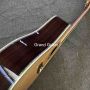 Custom 41 Inch Rosewood Back Side Deluxe Dreadnought MT D45 Acoustic Guitar Spruce Top Life Tree Inlay Bone Nut
