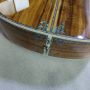 Custom Solid Koa Back Side Real Abalone Cutaway Dreadnought Acoustic Electric Guitar