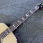 Custom natural Hummingbird classic folk acoustic guitar, solid spruce top, rosewood fingerboard, thick pickguard, 41-inch quality humming-bird acoustic guitar