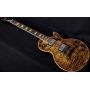 Custom Flamed Maple Top Sunburst Color GB Les Paul LP Style Mahogany Wood Body and Neck Electric Guitar