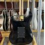 Custom ST Strat Electric Guitar with Black Color and Golden Hardware Mahogany Body and Neck