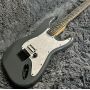 Custom Fender Style Strat ST Electric Guitar, White Pearl pickguard, Mahogany Body, Rosewood Fingerboard, Gray Color, 6 Strings Guitar