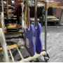 Custom Fender Style St Electric Guitar, Mahogany Body, Purple Color, Rosewood Fingerboard