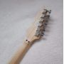 Custom Ibanez Style Electric Guitar OEM with Aluminum board engrave Pickguard, Headstock, Color Binding, Lock String Nut, Floyd Rose Tremolo Bridge