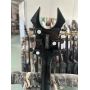 Custom BC.RICH high-end electric guitar in glossing black irregular shape guitar