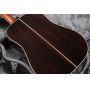 Custom bear claw Engelmann spruce rosewood OEM all solid handmade acoustic guitar for sale