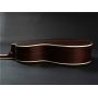 Custom OO Body 39 Inch Parlor 47mm Nut Wide Solid Spruce Wood Top Ebony Fingerboard Acoustic Guitar