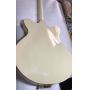 Custom Gretsch Style Electric Guitar in Cream White and Finish Glossing