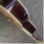 Custom Guitar Order OOO Style 39 Inch 43~48mm Nut Width Abalone Binding Solid Europe Spruce Wood Folk Acoustic Guitar Accept Guitar OEM