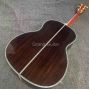 Custom Guitar Order OOO Style 39 Inch 43~48mm Nut Width Abalone Binding Solid Europe Spruce Wood Folk Acoustic Guitar Accept Guitar OEM