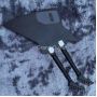 Custom Double Neck 6+6 Matt Black Finishing Explore Style Electric Guitar Accept Logo on Headstock OEM