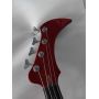 Custom 4 Strings Buzzard Metallic Red Electric Bass Guitar Special Shape 