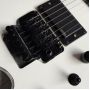 Custom BC RICH Mick Warlock Electric Guitar In White with Binding Spider Inlay FR Bridge