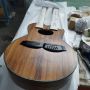 Custom Grand 6+12 Strings Double KOA Neck Acoustic Guitar Richie Sambora Doubleneck KOA Wood PS Taylr Style