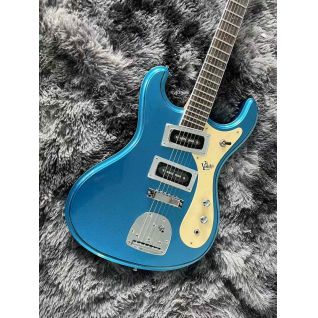 Custom Metallic Blue Color Johnny Ramone Mosrite Venture Electric Guitar