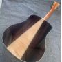 Custom Hummingbird Doves in Flight Acoustic Guitar with FLAMED Wood Back