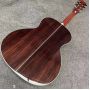 Custom OO style 39 inch acoustic guitar, handmade solid wood guitar, OOO palor style guitar
