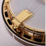 Custom 5 strings banjo Imported Rose Fingerboard Banjo Mandolin Guitar Professional Western Musical Instruments with gold hardware