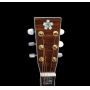 Custom fully solid cocobolo wood little flower dreadnought acoustic guitar