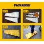 Custom 12-Fret Single O OO Body Shape Handmade Acoustic Guitar with Dove Tail Joint 43mm Nut Width Solid KOA Back Side