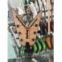 Custom Natural Color Dean Dimebag Electric Guitar, Flame Maple Top, Floyd Rose Tremolo Bridge