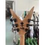Custom Natural Color Dean Dimebag Electric Guitar, Flame Maple Top, Floyd Rose Tremolo Bridge