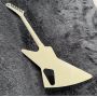 Custom ESP Style Explorer Electric Guitar with Rosewood Fingerboard with Cream White Color