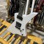 Custom ESP Snakebyte Electric Guitar, Mahogany Body, White Color, Snake Inlay, Rosewood Fingerboard, 6 Strings Guitar, Accept Guitar OEM