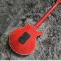 Custom Brian May Electric Guitar, Mahogany Body, Red Color, Rosewood Fingerboard, 3 Pickups