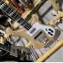 Custom Rickenbacker 4003 Bass Electric Guitar, Basswood Body, Burlywood Color, Rosewood Fingerboard