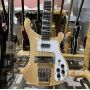 Custom Rickenbacker 4003 Bass Electric Guitar, Basswood Body, Burlywood Color, Rosewood Fingerboard