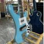 Rickenbacker 4003, Bass Electric Guitar, Mahogany Body, Rosewood Fretboard, Sky Blue Color