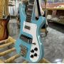 Rickenbacker 4003, Bass Electric Guitar, Mahogany Body, Rosewood Fretboard, Sky Blue Color