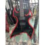 Customized high-end red binding B.C Rich Style electric guitar