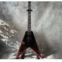 Custom Mahogany Body Hammer V Style Electric Guitar Good Quality