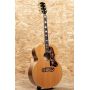 Custom GB Style SJ200 Standard Acoustic Guitar Solid Wood Back Side in Natural Color Flamed Maple Neck