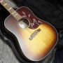 Custom Hummingbird Studio Acoustic Guitar in Walnut Satin Walnut Burst