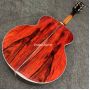 43 Inch AAAAA All Solid Jumbo Size GB Style Acoustic Guitar Custom Shop Collector’s Edition Folk Classic Folk Acoustic Guitar Grand SJ-200 Bob Dylan Cocobolo Back Side