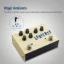 Digital Delay/Plate Reverb 2 effects Dual Footswitch Stompbox Guitar Effects Pedal 
