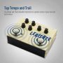 Digital Delay/Plate Reverb 2 effects Dual Footswitch Stompbox Guitar Effects Pedal 