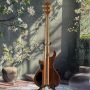 Custom Grand Mark King Deluxe Style Burst Neck Through Body 4 Strings Electric Bass ALEMBIC TYPE
