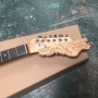 Custom 6 Strings HandCarved Electric Guitar with Matte Paint Finishing